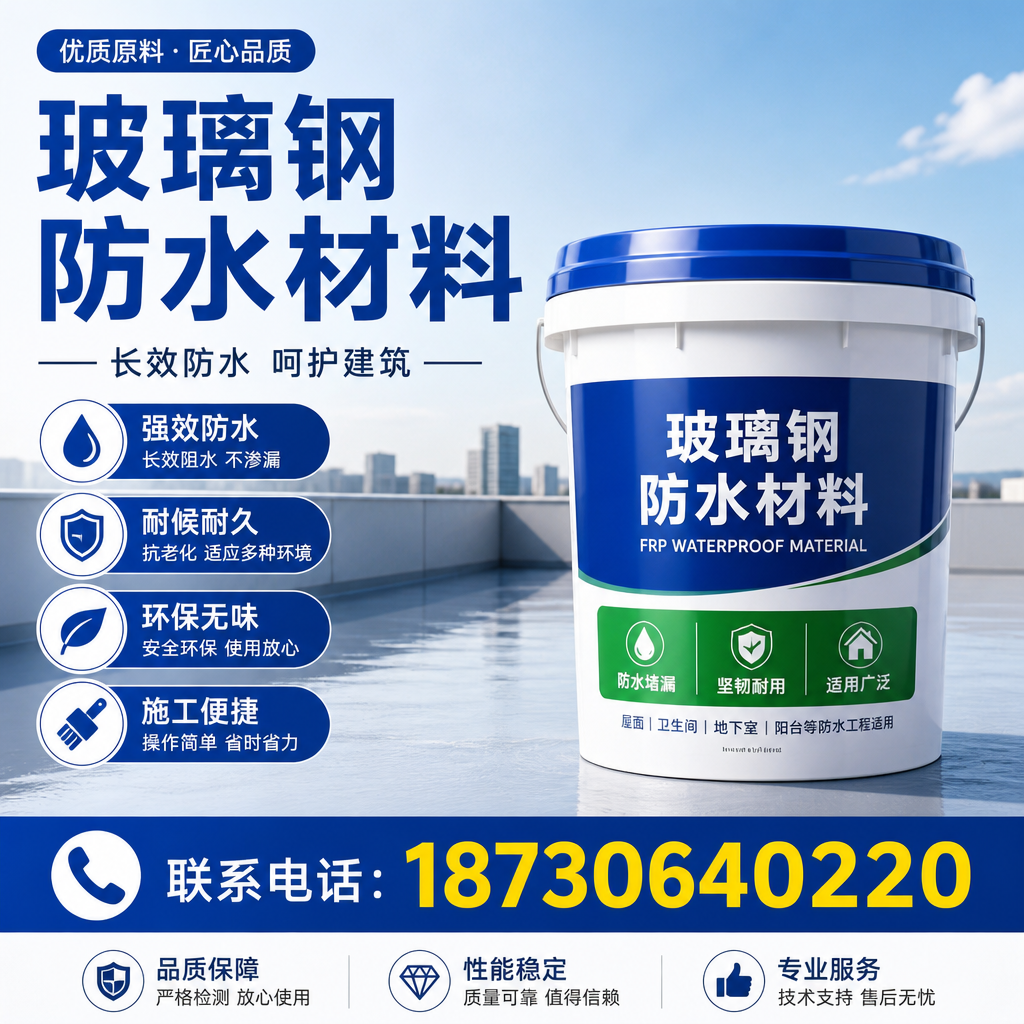 从零开始了解玻璃钢防水材料,开封 入门指南